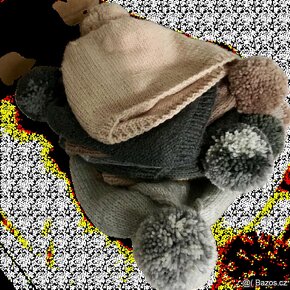 Handmade alpaka čepice šály rukavice ponožky atd. - 9