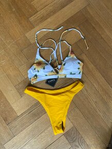 Nové červené, modré plavky vel. L Push Up Nylon+18% elastanu - 9