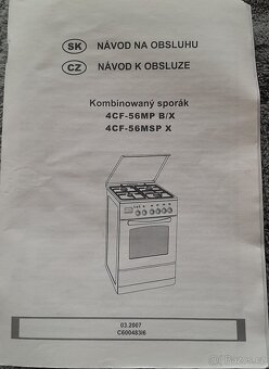 Sporák kombinovaný Fagor - 9