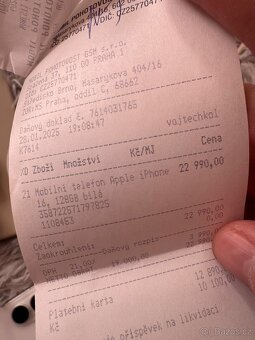 IPhone 16 128GB Záruka,Top stav - 9