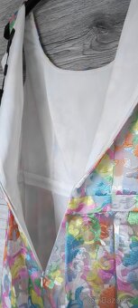 Elegantní květinové šaty – nové s visačkou (velikost 38) - 9