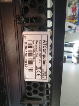Herní PC - INTEL i3-9100F / 16GB DDR4 / 1TB / GTX 1650 - 9