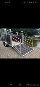 Přepravník zvířat traktorový PZT 1.8t, 2.5t, 3.5t - 9