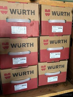 WÜRTH montážní pěna, čistič, silikon, pásky, pytle na odpad - 9