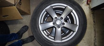 Alu kola Dezent 7J17 ET40 5x112, zimní pneu, Kodiaq, Tiguan - 9