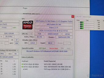PC - herní, deska: Gigabyte H81M-D2W/ I5-4460/ SSD - 9