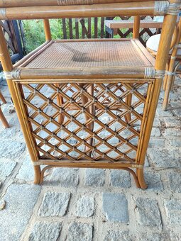 Ratanový jídelní set pro dva - 9