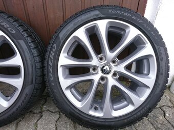 Renault Megane 3,4 17" Originální 205/50/17 zimní alu Kola - 9