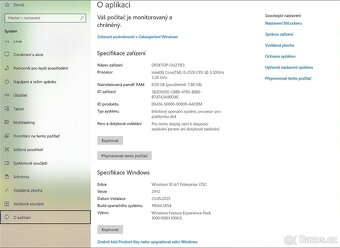 Kancelářské PC Fujitsu Esprimo E710 E90+ Intel i3 8GB RAM - 9
