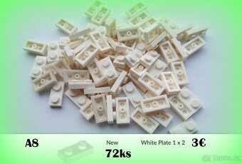 A Lego® Originál Diely biele (ako nové, nehrané) - 9