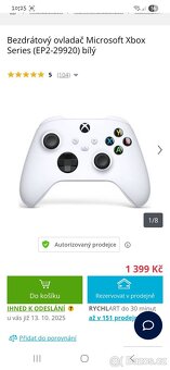 Bezdrátový ovladač Microsoft Xbox Series-bílý - 9