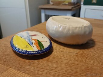 RUČNĚ MALOVANÁ DÓZA TESSIER FRANCIE - 9