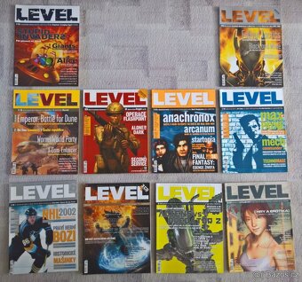 Sbírka časopisů LEVEL 1996 – 2004 - 9