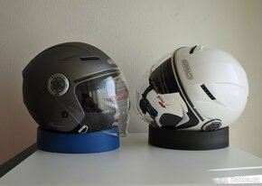 Helma na moto G10 bílá perleťová - 9