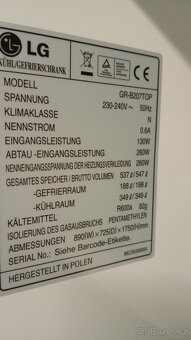 Americká lednice LG - 9