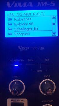 PRODÁM Roland VIMA JM-5, MIDI, MP3 WORKSTATION. - 9
