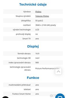 Televize Philips 55PUS6503/12 s úhlopříčkou 55palců (139 cm) - 9