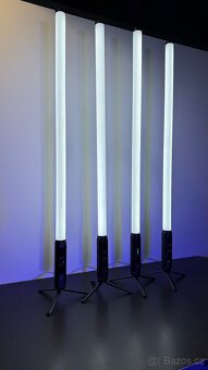 4ks Bateriová 360° Pixel LED Trubice 1,5m bag - 9