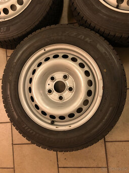 Prodám originál 4x komplet plechová kola 6,5x16 VW T5 T6 - 9
