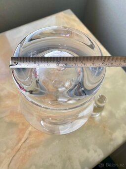 Velmi Těžká Skleněná Karafa - 9