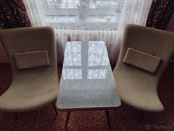Křesla Navrátil 2ks + stolek - 9