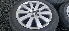 Alu kola VW 5x112 7x16 ET45 střed díra 57.1 3C0 601 025 3KS - 9