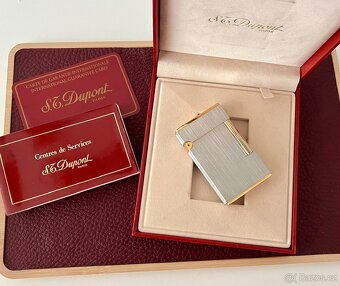 🔥 S.T.Dupont L2, Palladium / 18k Zlato - 9