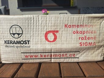 Kameninové okapnice ražené SIGMA-Keramost - 9