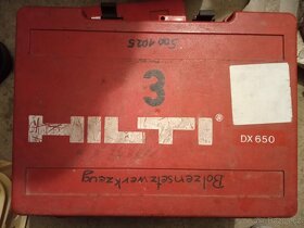 Hilti DX 350,dx 650.Prachové patrony a hřeby - 9