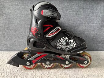 Kolečkové inline rostoucí brusle Bladerunner, vel. 32/35 - 9