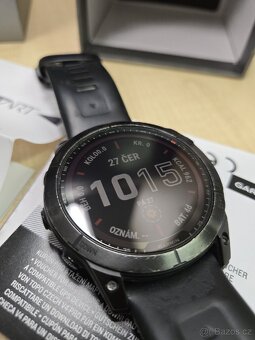 Garmin Fenix 7X Sapphire Solar 51mm Titanium Black - 9