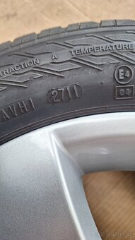 Alu kola Škoda 14" 5x100 letní pneu 185/60 R14 5-6mm Fabia - 9