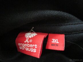 pánská mikina STRAUSS ZIP-polly cotton 3XL - 9