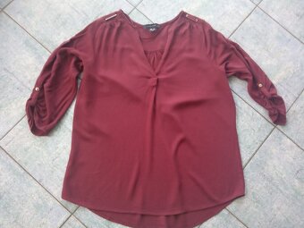 Dámská halenka/triko s 3/4 a dlouhým rukávem-vel. 38, 40, 42 - 9