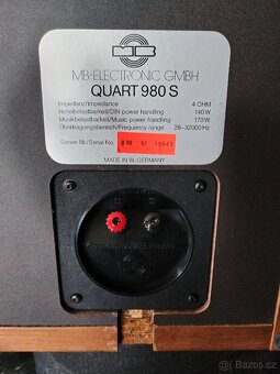 Sloupové reproduktory MB Quart 980 S - 9