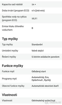 AEG myčka nádobí - 9