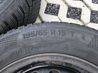 4 pneumatiky Renault Megane s disky195/65 R15 91H - 9