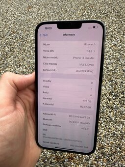 iPhone 13 pro MAX - baterie 100% - 9