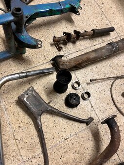 Set dílů vhodných na ND nebo bastl Jawa/ČZ atd - úklid - 9