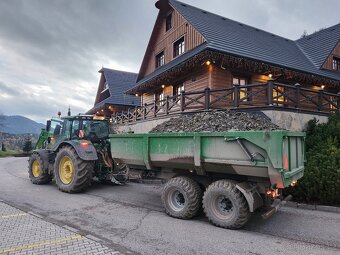 Traktorový návěs,Vlek za Traktor,Vlečka,Přívěs,Dumper 19t - 9