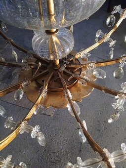 Prodám unikátní zámecký lustr, Lustry Bronze d'Art Français - 9