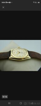 Rolex BUBBLEBACK Oyster Perpetual v 9k zlatě pěkné - 9