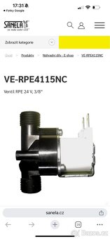 sestava s elektromagnetickým ventilem VE-RPE4115NC - 9