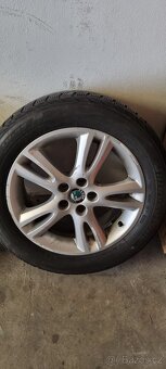 Disky Škoda/VW/Seat 6 1/2 Jx16H2 ET43 5x112 vč. pneu - 9