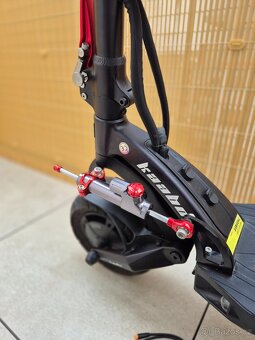 KAABO MANTIS KING GT 60V/25,4Ah s tlumičem řízení a košíkem - 9