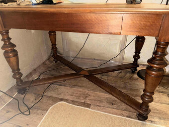 Starožitný nábytek kompletní souprava neorenesance - 9