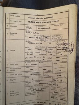 PRAGA V3S - třístranný sklápěč - 9