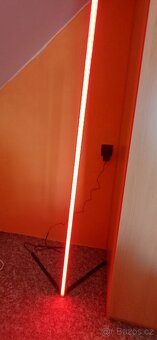 Led barevná stojací lampa na podlahu, dálkový ovladač - 9