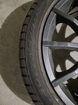 Alu kola 5x112 8Jx18 pneu zimní 225x18 - 9