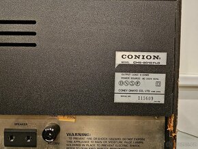 Radiopřijímač s kazeťákem Onkyo Conion CHS 8010 FLD - 9